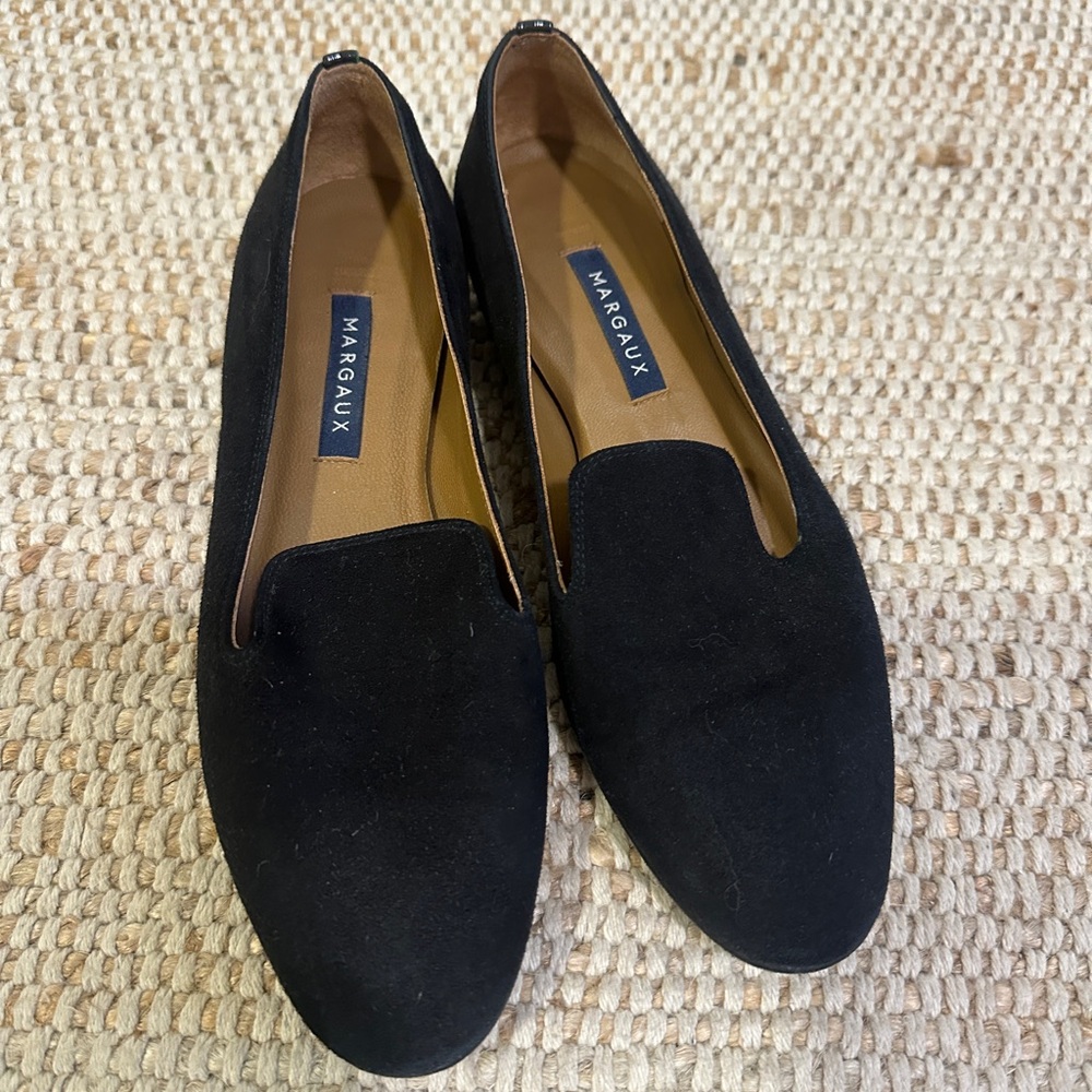 Margaux Classic Black Loafer Flat - Size 5